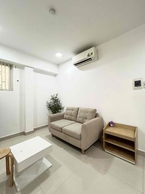 apartment one open bedroom. Private washing machine. 24 hours. District 1.