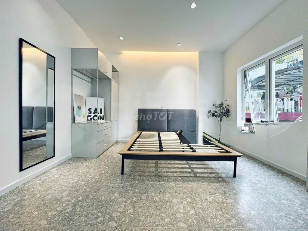 Rent a one-room motel, 45 m2 at Bình Thạnh, 5.2 million vnd