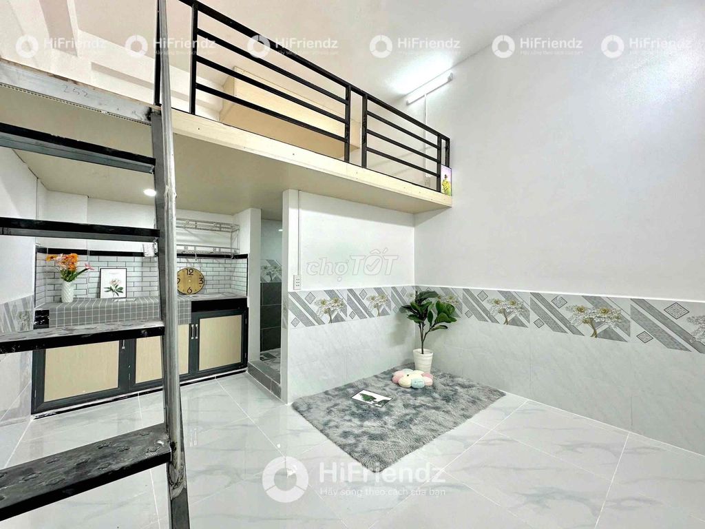 One room Duplex, air conditioning.