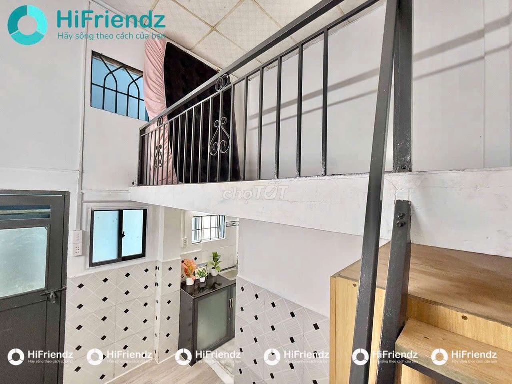 A cheap motel - 3 sky windows - At 2 people - near aeon Bình Tân