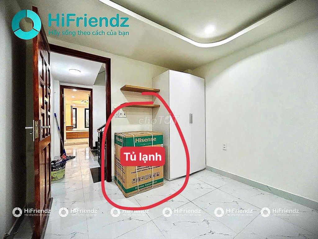 The student studio is right on the way to cmt8 Tân Bình