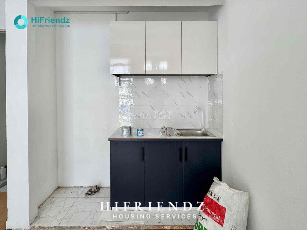 The balcony room is ready. The fridge is right in parc mall.