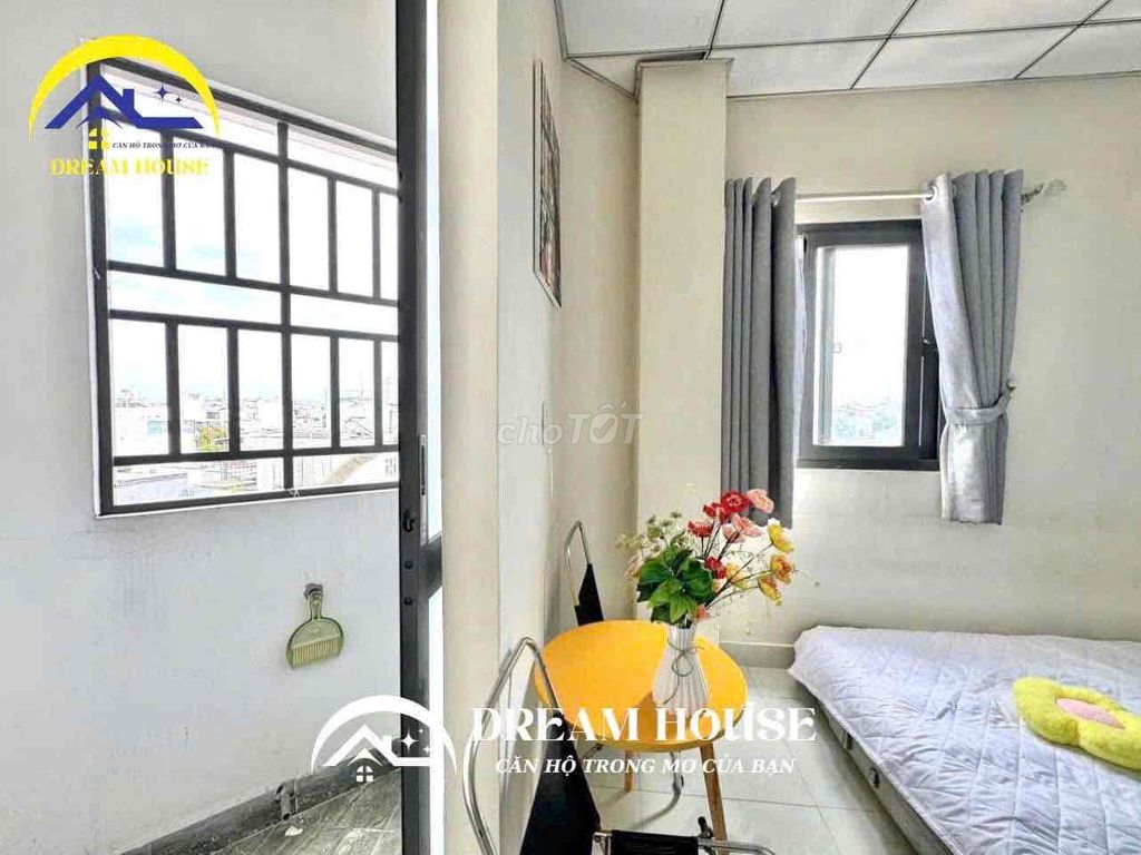 apartment full of balconies with cheap-hot super-villain sky windows
