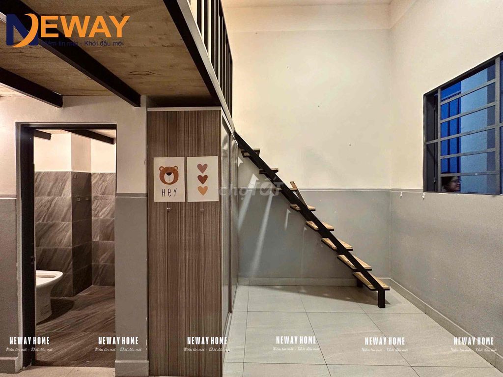 The new room is a low-cost, full interior at Tân Tạo-Võ Trần Chí Bridge.