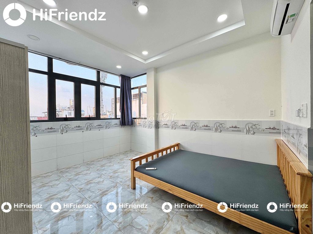 Rent the open window elevator room at Phan Huy Ích