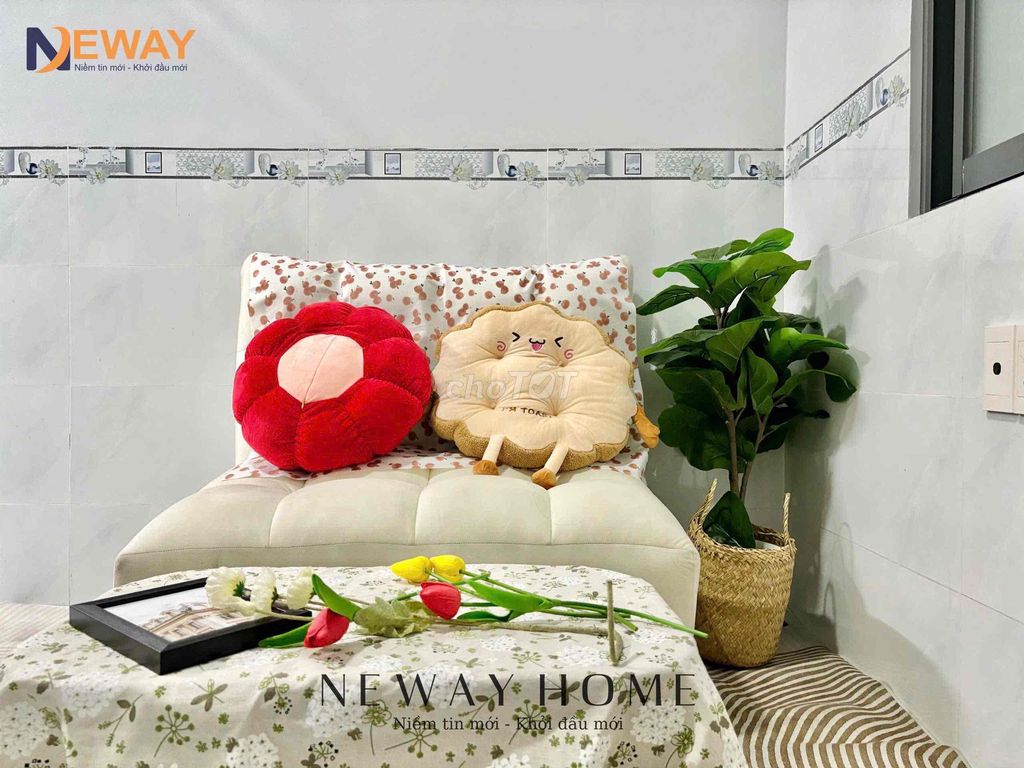 newly built hotel room - good security furniture - Vườn Lài