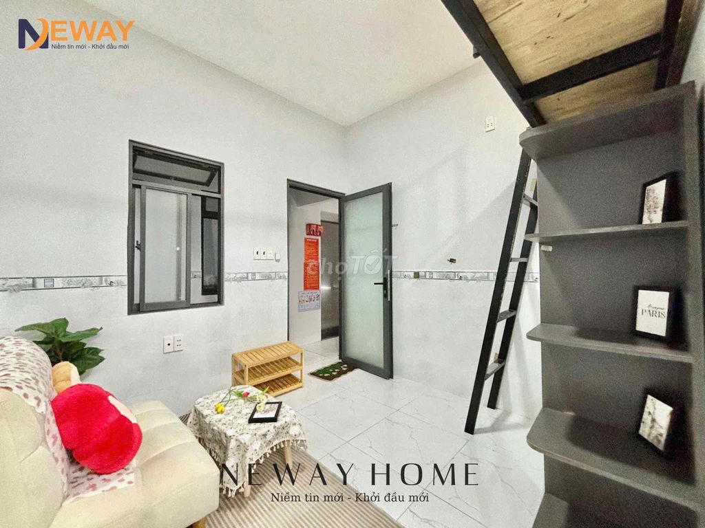 newly built hotel room - good security furniture - Vườn Lài