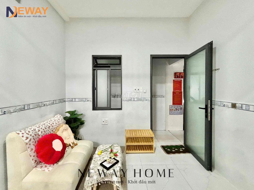 newly built hotel room - good security furniture - Vườn Lài