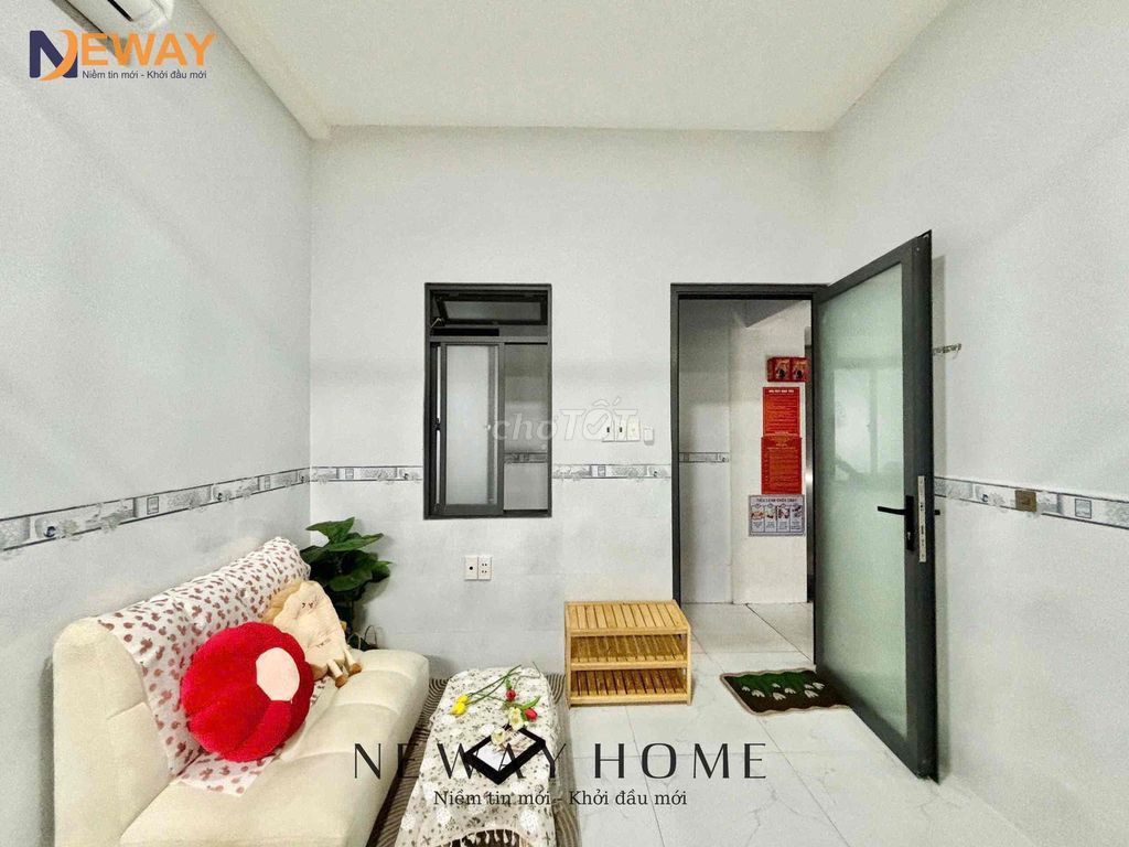 newly built hotel room - good security furniture - Vườn Lài