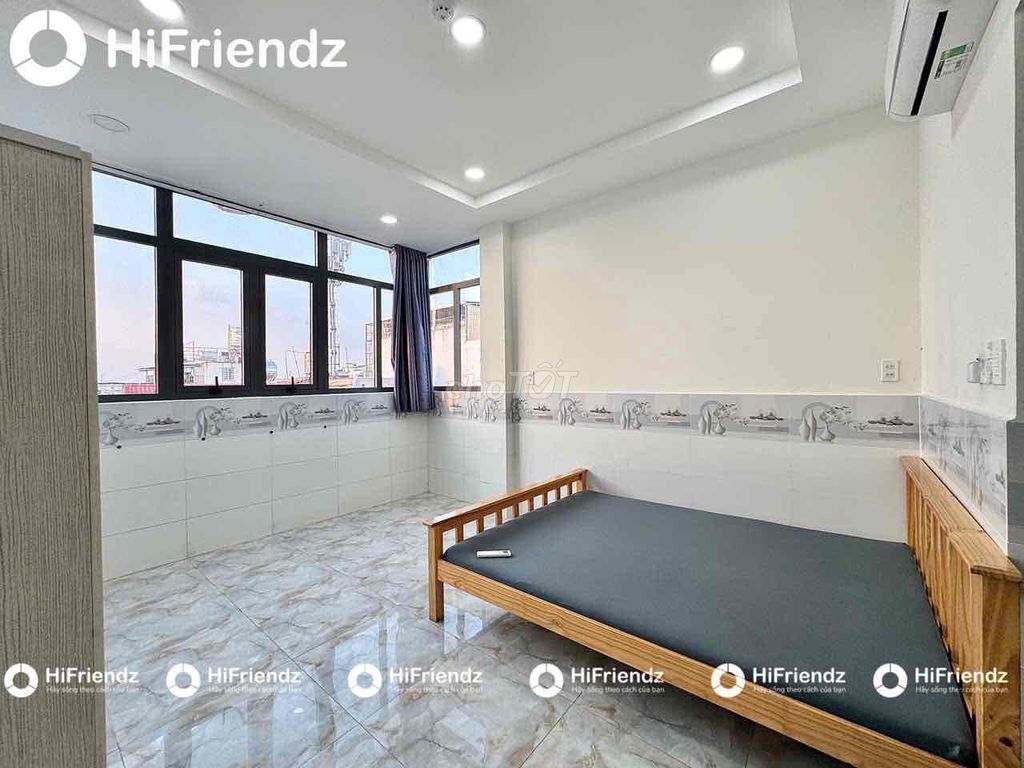 Rent a sunset view room. Emart 2 Phan Huy Ích.