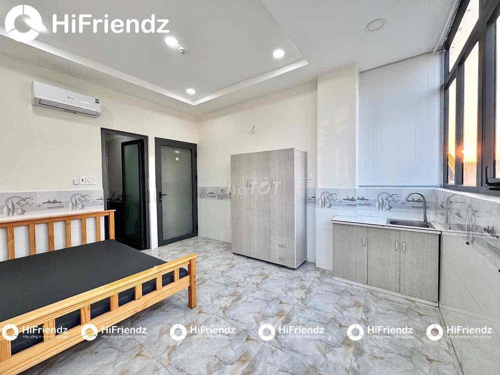 Rent a sunset view room. Emart 2 Phan Huy Ích.