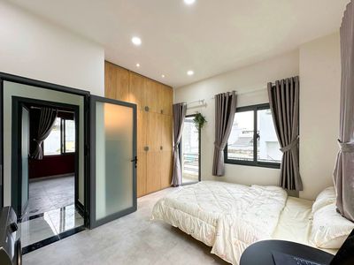 A new studio--a full interior sky window