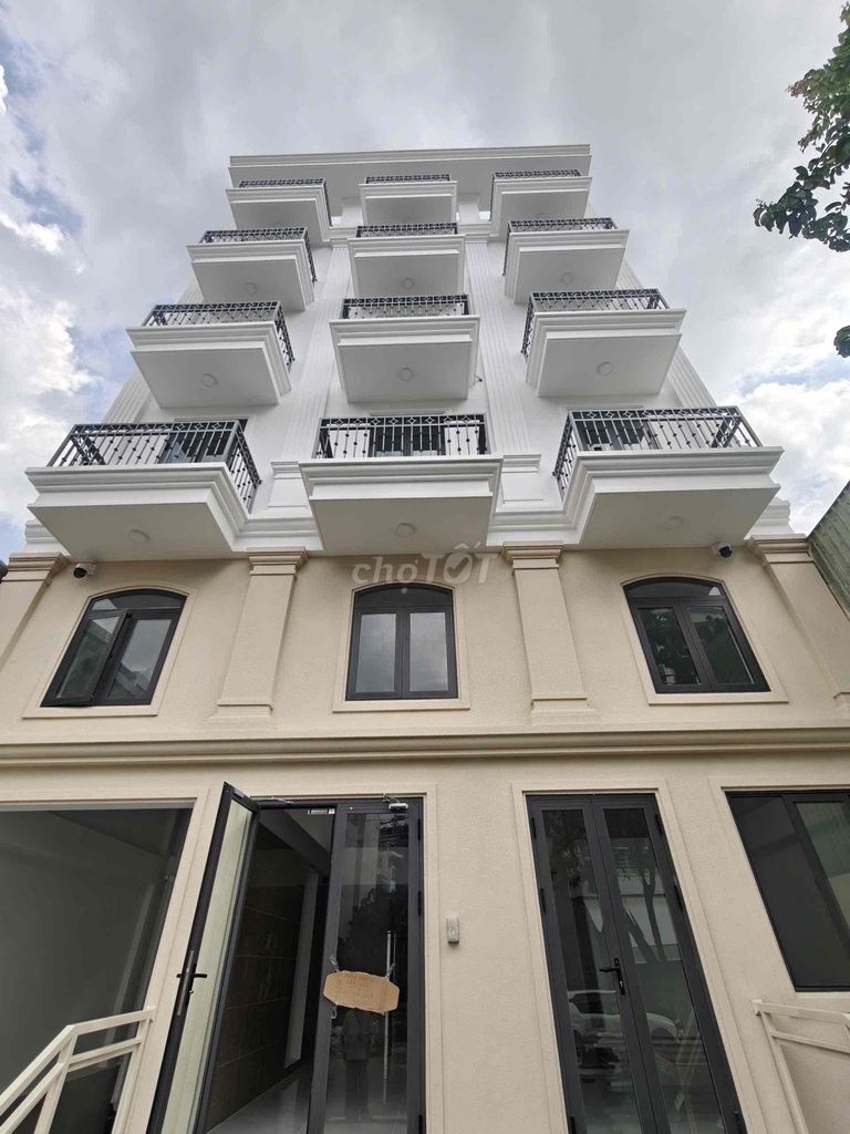 The new service apartment is 100%-full furniture - private washing machine - near tdtu - them