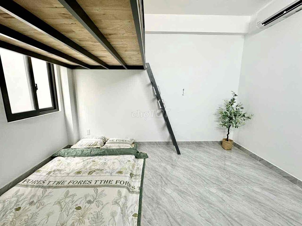 Rent the service apartment, mini building opposite the central cvpm - Tô Ký