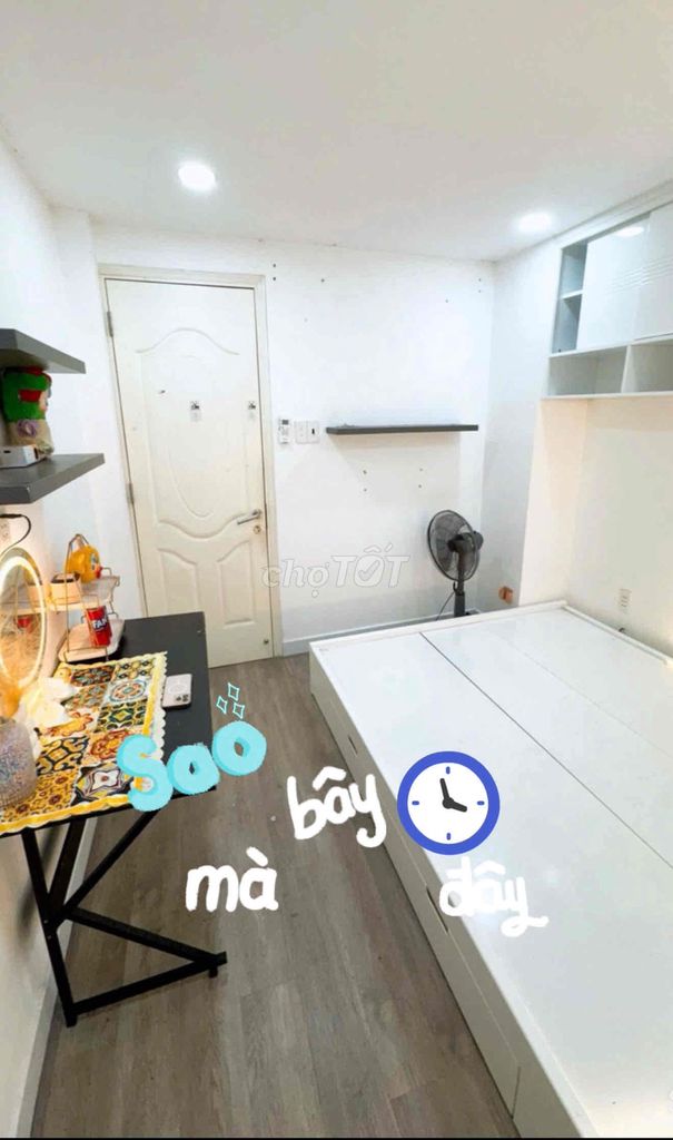 A Lê Văn Sỹ kitchen bedroom Phú Nhuận district.