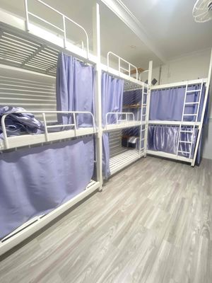 open dorms, full dorms, dry-cleaning, electric water.