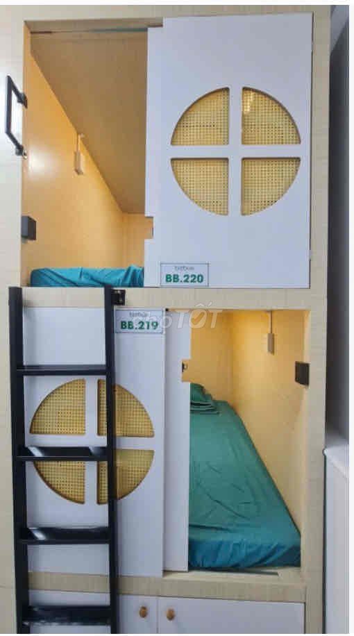 Sleep Box dorm room next to Haomes Hóc Môn just 40 k/ day