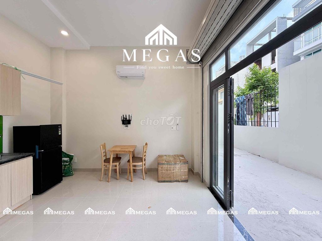 Rent the studio right in front of the house.