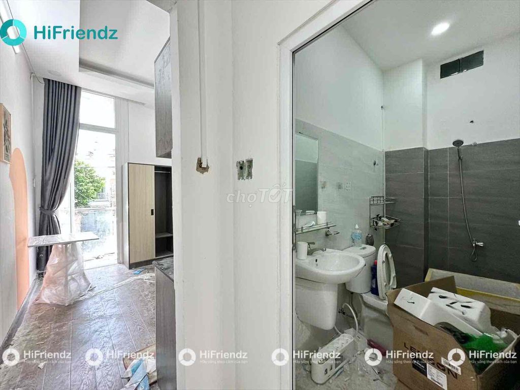 Rent two bedrooms. Two air conditioning Thống Nhất Gò Vấp.