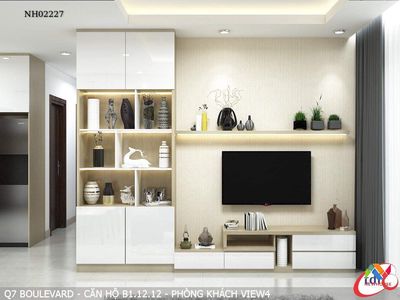 Rent apartment to two bedrooms, 70 meters 2 with 13 million in District 7 Boulevard, District 7