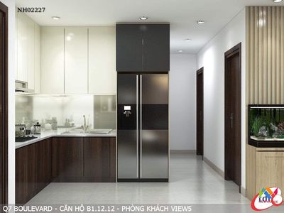 Rent apartment to two bedrooms, 70 meters 2 with 13 million in District 7 Boulevard, District 7