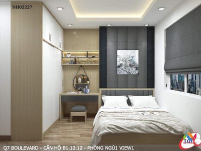 Rent apartment to two bedrooms, 70 meters 2 with 13 million in District 7 Boulevard, District 7