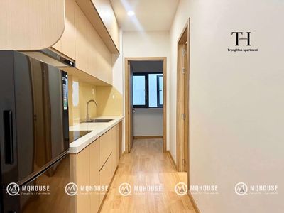 apartment 1.2 bedroom near Bạch Đằng, average, tone warm wood