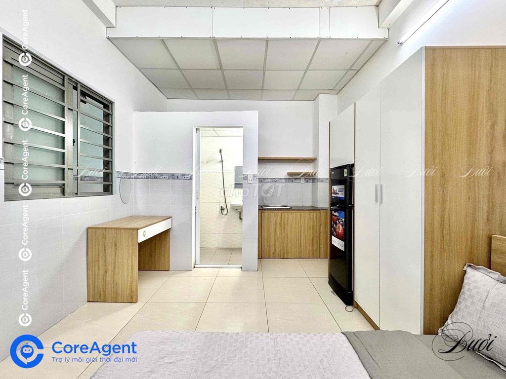 Studio Full Seven... 3.8 million with his own kitchen, refrigerator...