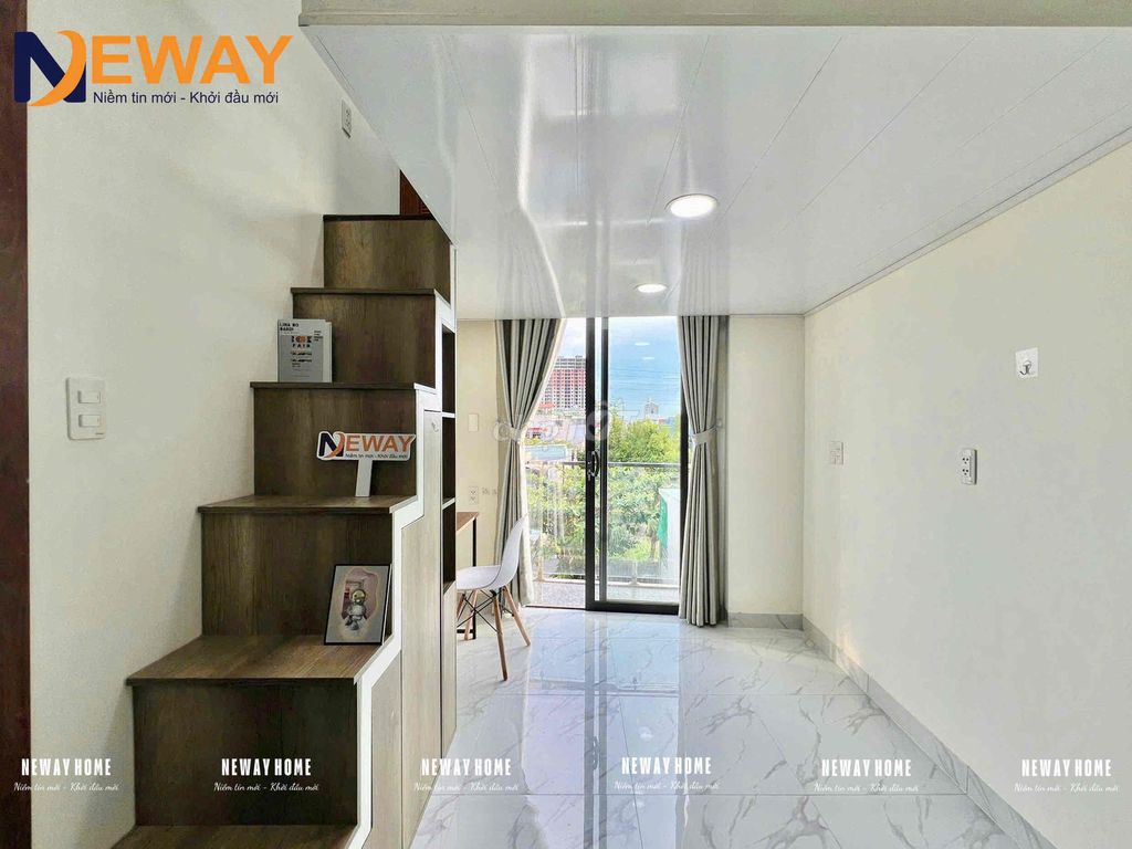Cheap motel with cool balcony right aeon Tân Phú