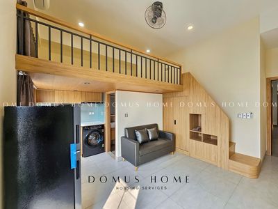 Rent a service apartment right in the heart of District 7 near Lotte Mart.