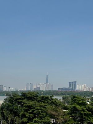 Riva Park building, P. Check, View the Saigon River