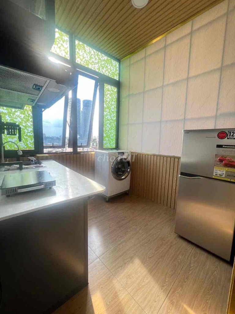 The owner himself rented the engine room near Lmark 81 Bình Thạnh 2 bedroom 2 by 12