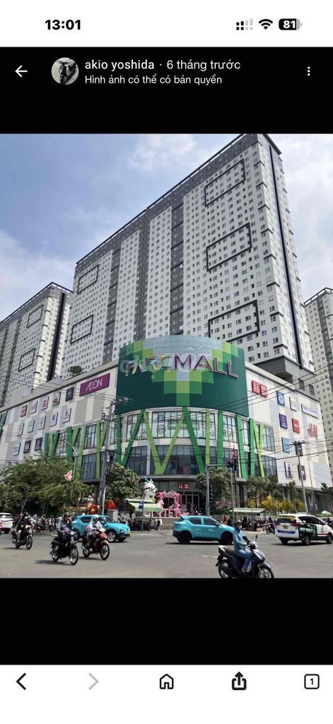 Rent room, near aeon District 8. Value: 2.1400 full interior