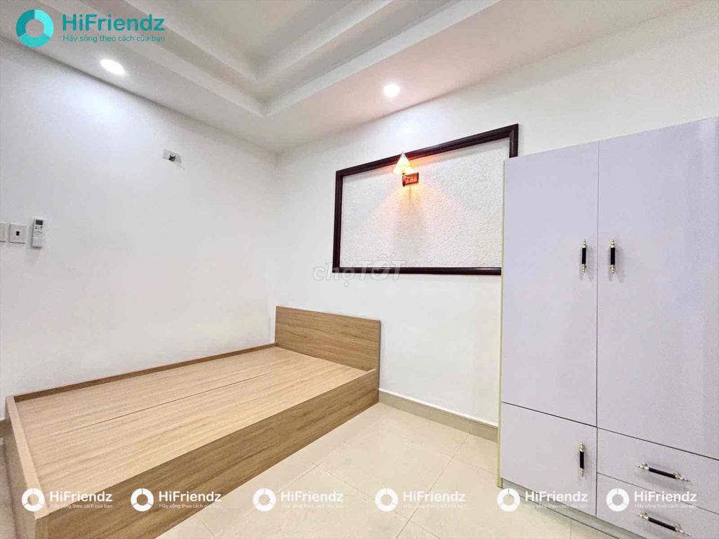 Rent a new studio full of rich Âu Cơ Tân Bình furniture.