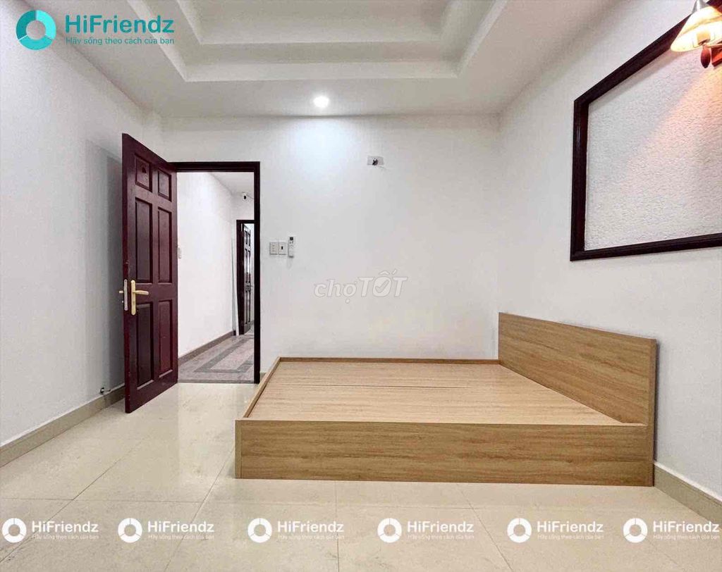 Rent a new studio full of rich Âu Cơ Tân Bình furniture.