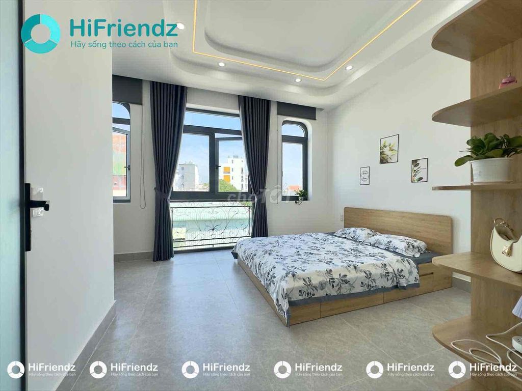 New studio is 100% near Nguyễn Thái Sơn, 5 P to vlu.