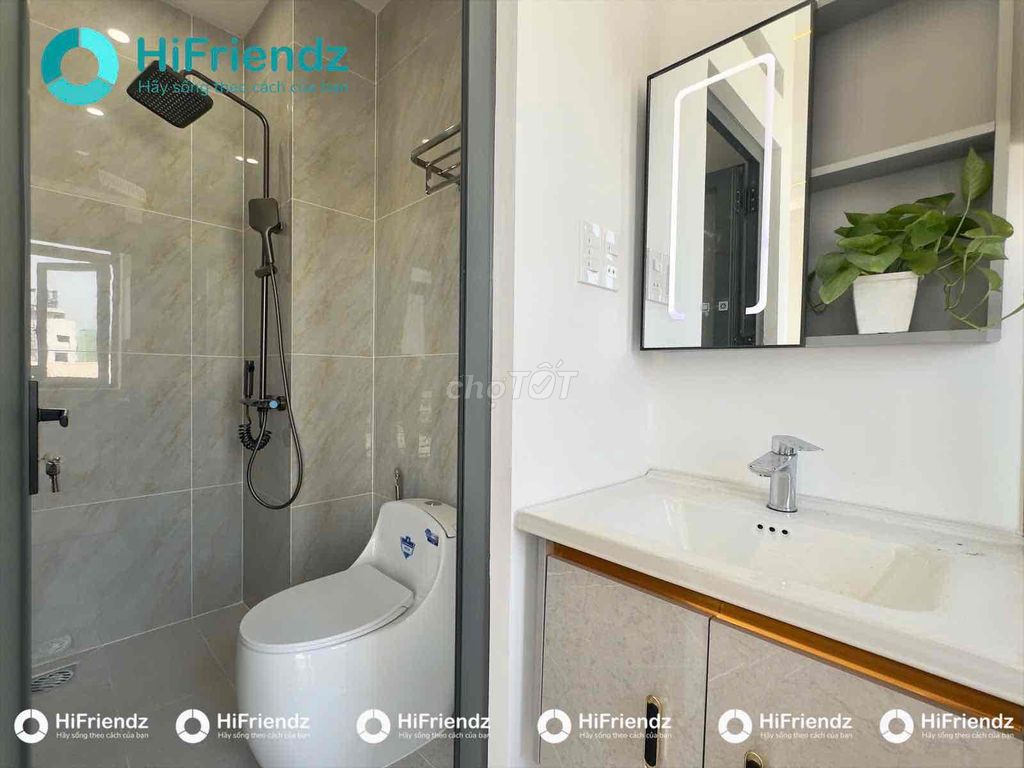 New studio is 100% near Nguyễn Thái Sơn, 5 P to vlu.