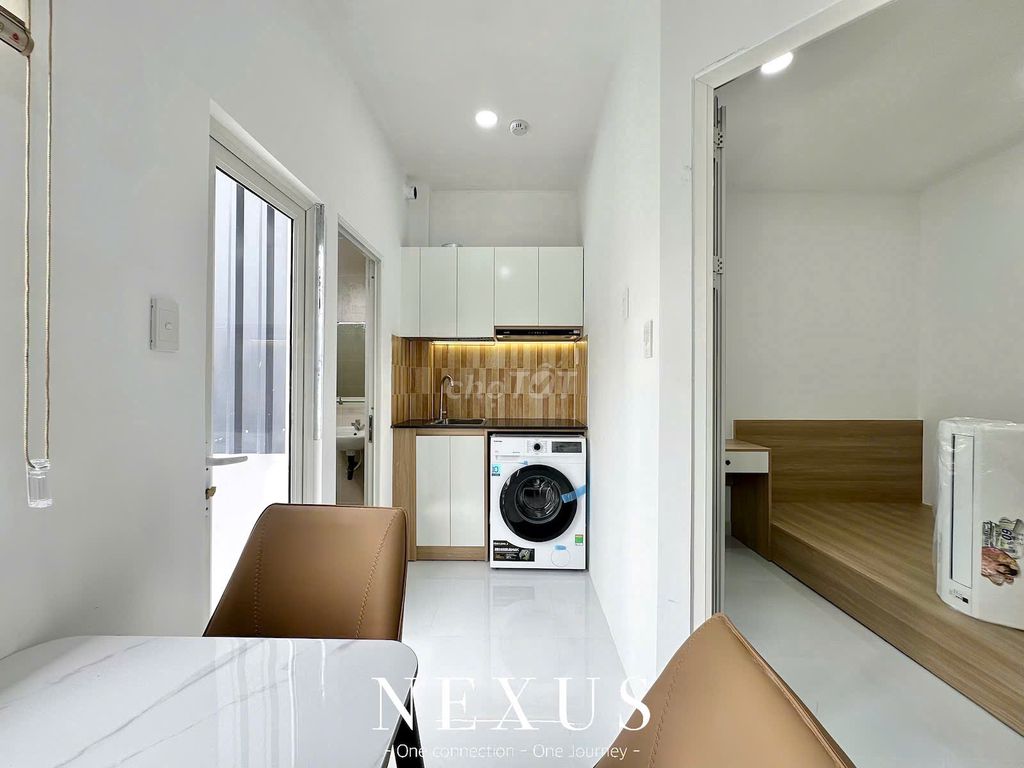 Rent a room with a balcony, a brand-new furniture at Gò Vấp.