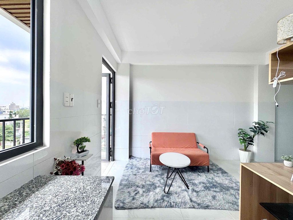The super-high balcony room is worth more than four million.