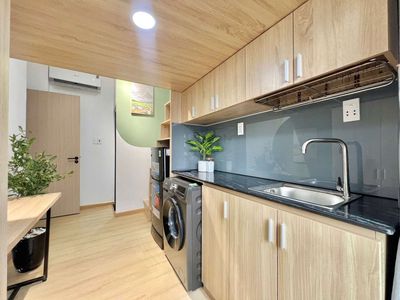 Rent room full balcony furniture immediately Gò Vấp