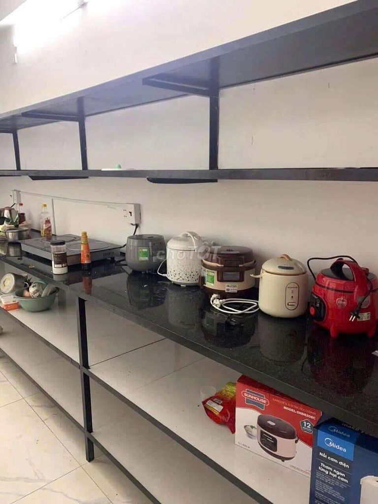 The dorm room's cheap.