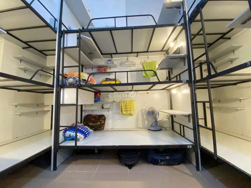 The dorm room's cheap.