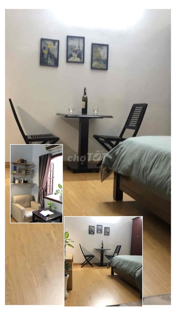 Service apartment. Full interior.