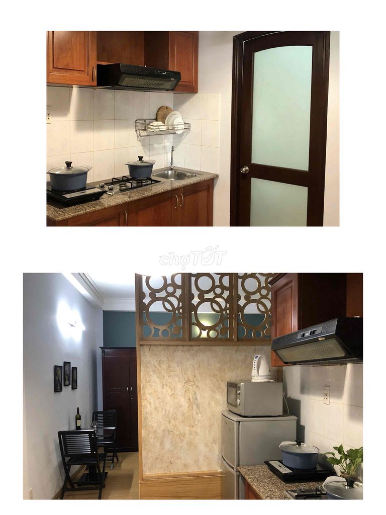 Service apartment. Full interior.