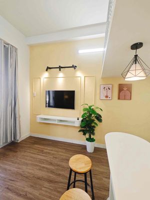 The apartment has 40 meters of full decor beautiful Bùi Đình Tuý Bình Thạnh furniture.