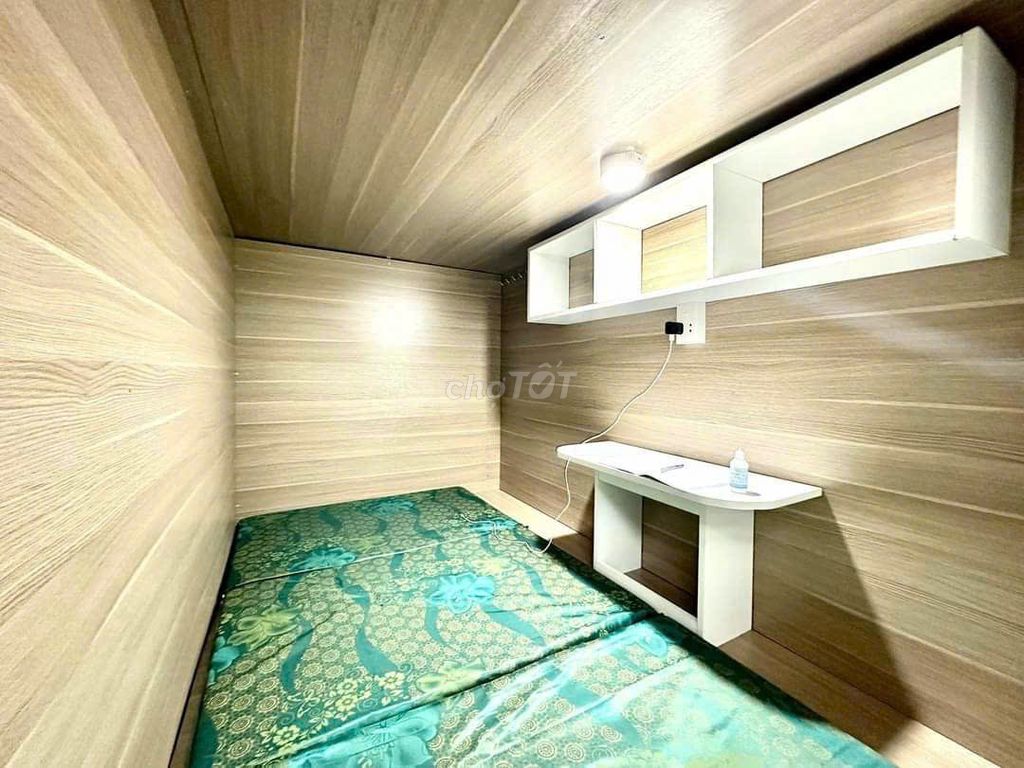 We're going to rent sleepbox 1 million and a half bags of Hoàng Diệu 2 Thủ Đức.