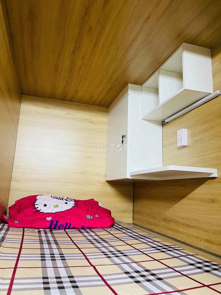 We're going to rent sleepbox 1 million and a half bags of Hoàng Diệu 2 Thủ Đức.