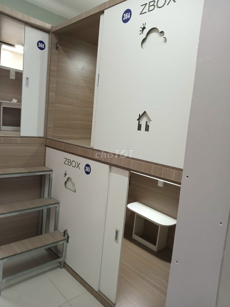 We're going to rent sleepbox 1 million and a half bags of Hoàng Diệu 2 Thủ Đức.