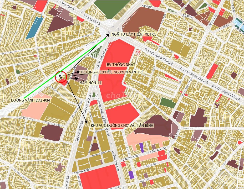 The 59 Tái Thiết Inn nears 7th of Tân Bình.