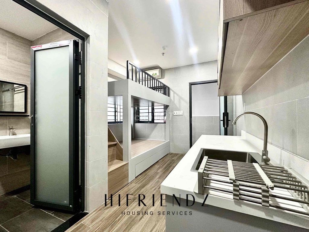 New studio Bình Thành, Bình Tân full interior, large window, wide path